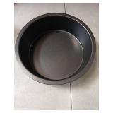 HONGBAKE Round Cake Pan Set for Baking, 8 Inch, Nonstick Deeper Circle Cake Pans with Wider Grips, 2 Pieces Layer Cake Tin, Cheesecake Mold, Huty Duty, Dishwasher Safe - Grey HONGBAKE Round Cake Pan Set for Baking, 8 Inch, Nonstick Deeper Circle Cake Pans with Wider Grips, 2 Pieces Layer Cake Tin, Cheesecake Mold, Huty Duty, Dishwasher Safe - Grey