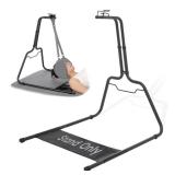 Neck Stretcher Hammock Stand for Neck Decompression, Cervical Traction Device Stand Steel Heavy Duty, Neck Decompressor Neck Stretching Strap Stand Frame for Neck Tension Relief, Stand Only Neck Stretcher Hammock Stand for Neck Decompression, Cervical Traction Device Stand Steel Heavy Duty, Neck Decompressor Neck Stretching Strap Stand Frame for Neck Tension Relief, Stand Only