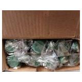 CoCo-Life 10 Inch Green Christmas Taper Candles, 12 Packs Unscented Dripless Candlesticks for Dinner Table, Wedding Party Home - 8 Hours Burn CoCo-Life 10 Inch Green Christmas Taper Candles, 12 Packs Unscented Dripless Candlesticks for Dinner Table, Wedding Party Home - 8 Hours Burn