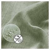 KOUFALL Sage Green Linen Shower Curains 84 Inch Length for Bathroom,Extra Long Curtain Liner Set with Hooks KOUFALL Sage Green Linen Shower Curains 84 Inch Length for Bathroom,Extra Long Curtain Liner Set with Hooks