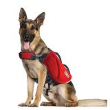 Outward Hound Dawson Swim Dog Life Jacket  Red  Large - Retail: $75