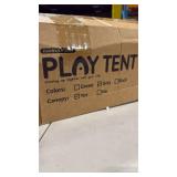 Baby Playpen with UV Canopy, Portable 1-Click Set Up Baby Tent, Toddler Play Yard for Indoor, Outdoor, Foldable Playpen for Beach, Camping, Home, Lightweight Versatile Kids Tent, with Travel Bag - Ret