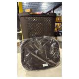 Slim Laundry Hamper with lid  - Retail: $0