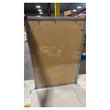 38x26â picture frames set of 2 gray wood (small puncture in one see pics) - Retail: $45
