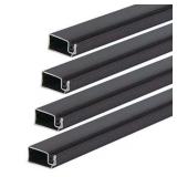 Part is bent M-D Building Products 14106 5/16 in. x 48 in. x 48 in. Bronze Aluminum Screen Frame Kit - Retail: $20