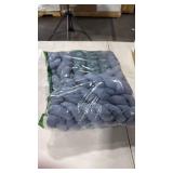 12 Pack Dusty Blue Cheesecloth Table Runner 35 x 120 inches Boho Gauze Table Runner Vintage Cheesecloth Runners for Wedding Bridal Baby Shower Birthday Party Cake Table Arbor Decorations - Retail: $0