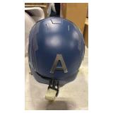 Captain Latex Full Head Mask Hero Cosplay Helmet Halloween Cosplay Costume Accessories For Adult - Retail: $0