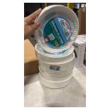 Green Label Paper Plates, Microwavable, 9in Diameter (600 PLATES) - Retail: $0