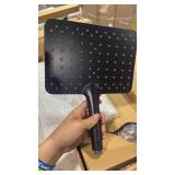 Raincan Shower Head and Hand Held Shower Combo, Black Square Shower Head, Rainfall Shower Head, handheld shower head - Retail: $0