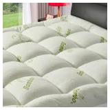Twin bamboo mattress topper - Retail: $0