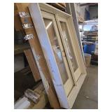 (2) French Double Door Units
