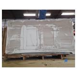 Commercial White Display Shelving Unit