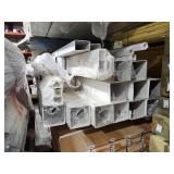 Bulk PVC Rain Gutter Downspouts