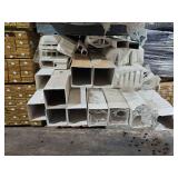 Bulk PVC Rain Gutter Downspouts