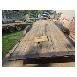 Heavy Duty Equipment Trailer with Chain Hitch 22