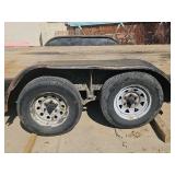 Heavy Duty Equipment Trailer with Chain Hitch 22