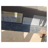 Heavy Duty Equipment Trailer with Chain Hitch 22