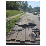 Grooved Gray Composite Decking Material ~ VINTAGE LINTERN