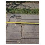 Grooved Gray Composite Decking Material ~ VINTAGE LINTERN
