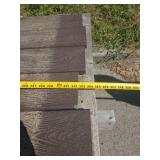 Grooved Gray Composite Decking Material ~ VINTAGE LINTERN