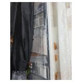 White Vinyl Fence Sections with Posts