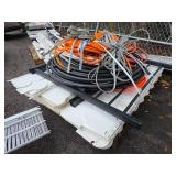 Industrial Hose Lot and Fencing Materials