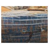 (7) Rubbermaid White Wire Shelving, Wood blinds, (2) Adjust-A-Gate