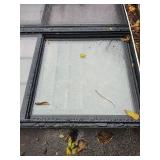 Large Commercial Glass Window Panels with Metal Frame