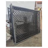 Lonestar Chain Link Security Gate - one gate, two peices
