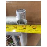 Galvanized Chain Link Fence Gate Frame - one fence two pieces