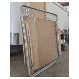 Galvanized Chain Link Gate Frame