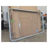 Large Chain Link Metal Gate Panel