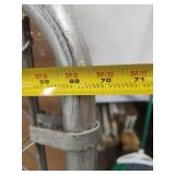 Large Chain Link Metal Gate Panel