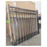 Industrial Black Aluminum Fencing