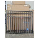 Industrial Black Aluminum Fencing