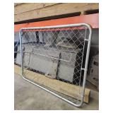 Chain Link Gate Panel with Metal Frame