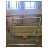 Industrial Racked Chain Link Fence Gate Panel for Small Hills