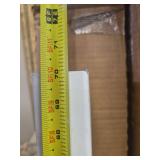 White Composite 2x4 Fence Post