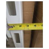 White Composite 2x4 Fence Post