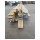 Mixed Length Pine Wood Planks Bundle