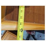 King Size Pine Headboard and Dresser Set