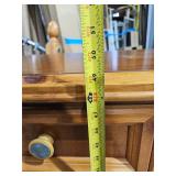 King Size Pine Headboard and Dresser Set