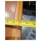 King Size Pine Headboard and Dresser Set