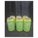 6 pk Poppi Lime Ginger Prebiotic Soda, 12oz