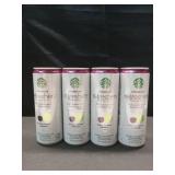 4 pk Starbucks Refreshers Blck Cherry Limeade 12 Oz Cans