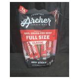 100% Grass-Fed Beef Sticks, CLASSIC, Full Size 1oz (16Pack)(Total 16oz) (Pack of 1) Retail: $30