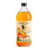 Mother Earth, Organic Apple Cider Vinegar with The Mother, Fresh Pressed Organic Apples, OACV, ACV, Raw, Unpasteurized, Unfiltered (16oz Glass Bottle)