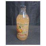 Mother Earth, Organic Apple Cider Vinegar with The Mother, Fresh Pressed Organic Apples, OACV, ACV, Raw, Unpasteurized, Unfiltered (16oz Glass Bottle)