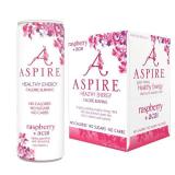 ASPIRE Healthy Energy, Calorie Burning, Zero Calorie, Zero Sugar Drink Raspberry + Acai 4-Pack