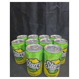 Starry Lemon Lime Soda Pop  7.5 fl oz  10 Pack Mini Cans